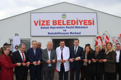 Geçici hayvan bakımevi ve rehabilitasyon merkezi açıldı