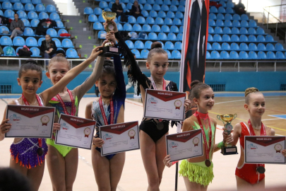 Okul sporları ritmik jimnastik müsabakaları sona erdi