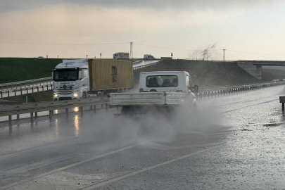 Tekirdağ'da sağanak etkili oldu