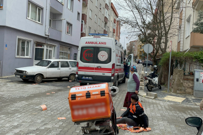 Çorlu’da trafik kazası: 1 yaralı