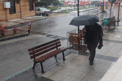 Tekirdağ'da sağanak yağış