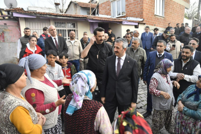 Vali Sezer'den mahallelere ziyaret