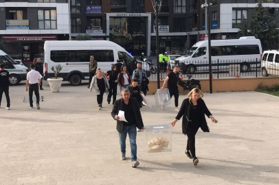 Adliyeye ilk olarak seyyar sandık geldi