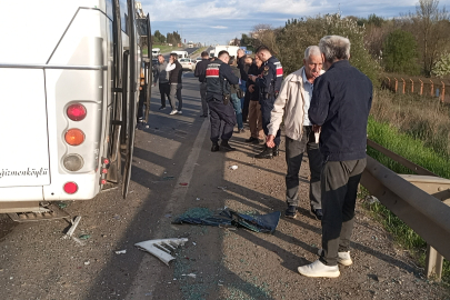 Tekirdağ'da feci kaza: 16 yaralı