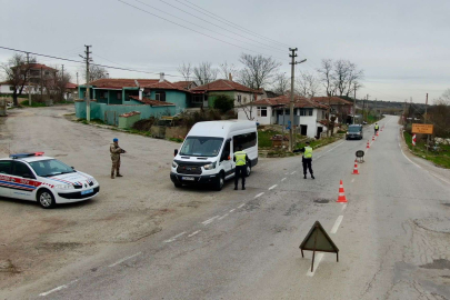 Uzunköprü’de trafik denetimi