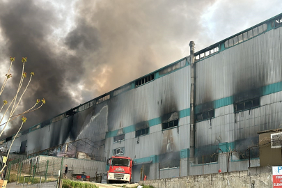 Tekirdağ’daki fabrika yangını kontrol altına alındı