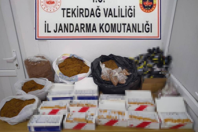 Tekirdağ’da uyuşturucu, makaron ve tütün ele geçirildi