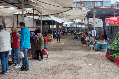 Emek pazarı bayram yapamadı