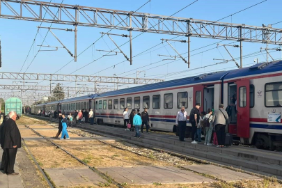 Kırklareli'nde tatilcilerin tercihi tren oldu