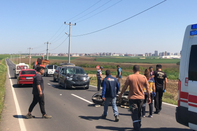 Çorlu’da trafik kazası: 2 yaralı