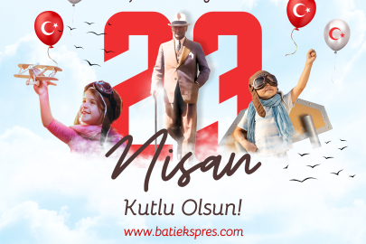 23 Nisan Ulusal Egemenlik ve Çocuk Bayramı kutlu olsun