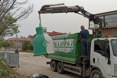 Keşan’da 10 ton cam atık toplandı