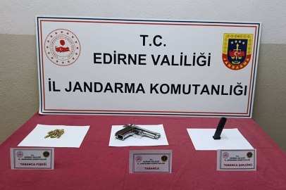 Hasköy’de bir şahısın üzerinde tabanca yakalandı