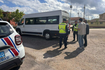 Öğrenci servisleri denetlendi