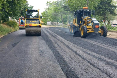 Küçük Sanayi Sitesi otopark alanı asfaltlandı