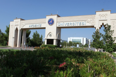 Akdeniz Üniversitesi  birinci sıraya yerleşti