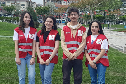 Genç Kızılay'dan çocukları mutlu eden etkinlik