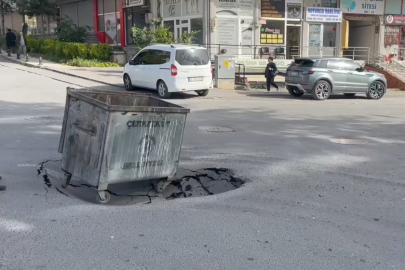 Seyir Halindeyken Yol Çöktü