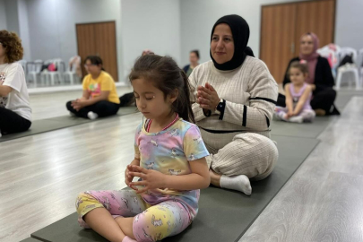 Saray Belediyesi’nden Anne-Çocuk Yogası