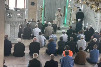 Osmanlı Köyü'nde Yağmur ve Şükür Duası Yapıldı