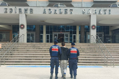 Edirne Jandarması Aranan Şahsı Yakaladı