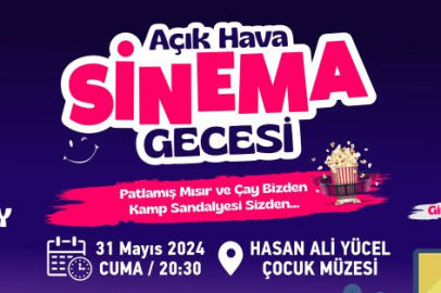 Edirne Belediyesi'nden Açık Hava Sinema Gecesi