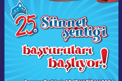 25. Sünnet Şenliği Başvuruları Başlıyor