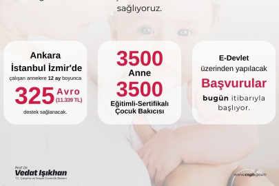 Bakan Işıkhan Duyurdu: Çalışan Annelere Destek