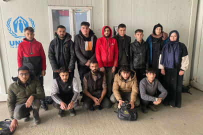 Edirne’de 13 Düzensiz Göçmen Yakalandı