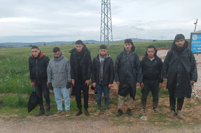 Edirne’de 7 Düzensiz Göçmen Yakalandı