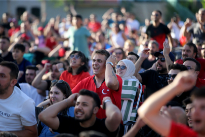 Kırklareli'nde Türkiye-Portekiz Maçı Heyecanı