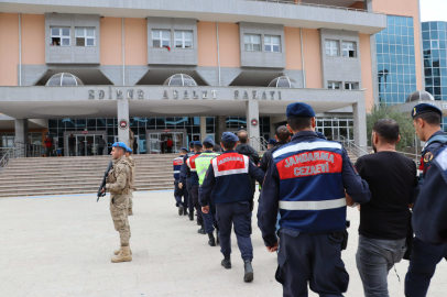 Edirne’de 16 Silahlı Terör Örgütü Üyesi Yakalandı