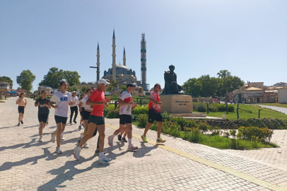 Edirne’de Selimiye Camii Farkındalık Koşusu Düzenlendi