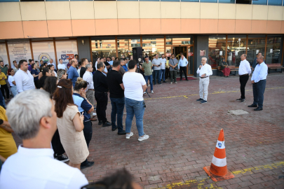 Başkan Özcan, Belediye Personeli ile Bayramlaştı