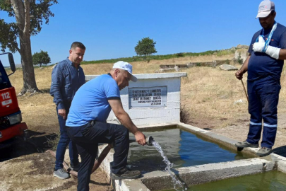 Lalapaşa’da Hayvancılık ile Uğraşanların Su Sorunu Çözüldü