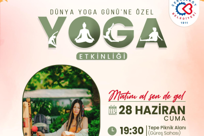 Çerkezköy’de Dünya Yoga Günü'ne Özel Etkinlik