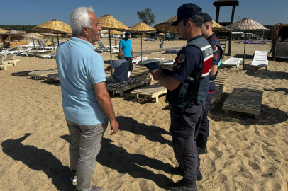 Edirne Jandarması, Sahil Bölgelerinde Huzuru Sağlıyor