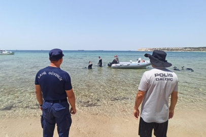 Bozcaada'da Denizde Kaybolan Kadını Arama Çalışması Sürüyor