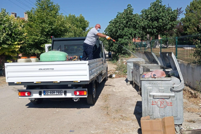 Keşan’da İlaçlama Çalışmaları Devam Ediyor