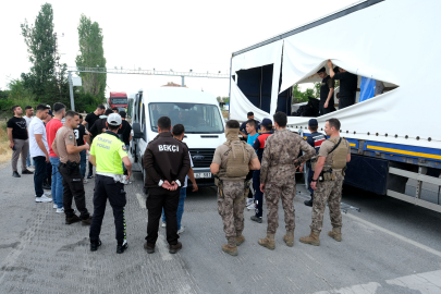 Kırklareli'nde 7'si Yaralanan 58 Düzensiz Göçmen Yakalandı