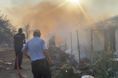 Katı Atık Depolama Tesisinde Başlayan Yangın Ormanlık Alana Sıçradı