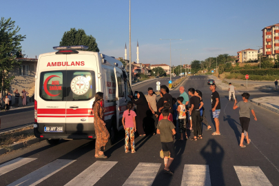 Tekirdağ’da Otomobilin Çarpıp Kaçtığı 15 Yaşındaki Yaya Yaralandı