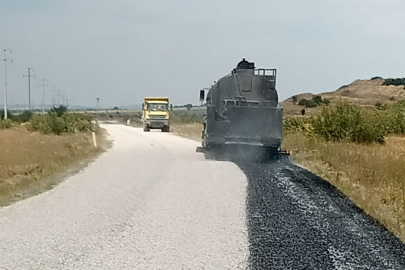 Domurcalı-Yağcılı Yolunun 4 Kilometrelik Asfalt Çalışmasını Tamamladı