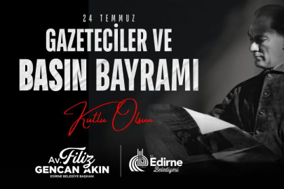 Başkan Akın’dan 24 Temmuz Gazeteciler ve Basın Bayramı Mesajı