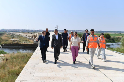 Vali Sezer, Uzunköprü Restorasyon Çalışmalarını İnceledi