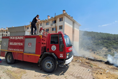 Keşan İtfaiye Müdürlüğü, 834 Acil Olaya Müdahale Etti