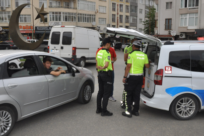 Keşan'da Dron Destekli Denetimde 20 Sürücüye Cezai İşlem Uygulandı