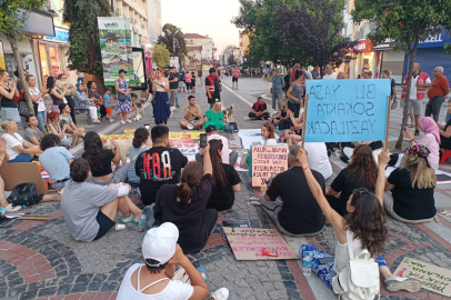 Edirne'deki Eyleme Bir Telefon da Yazgan'dan