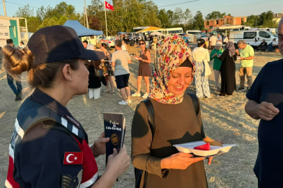 Karpuz Şenliğinde KADES Uygulaması Tanıtıldı