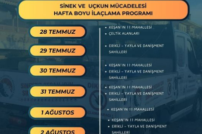 Keşan Belediyesi'nden 11 Mahallede Kapsamlı Sinek Mücadelesi